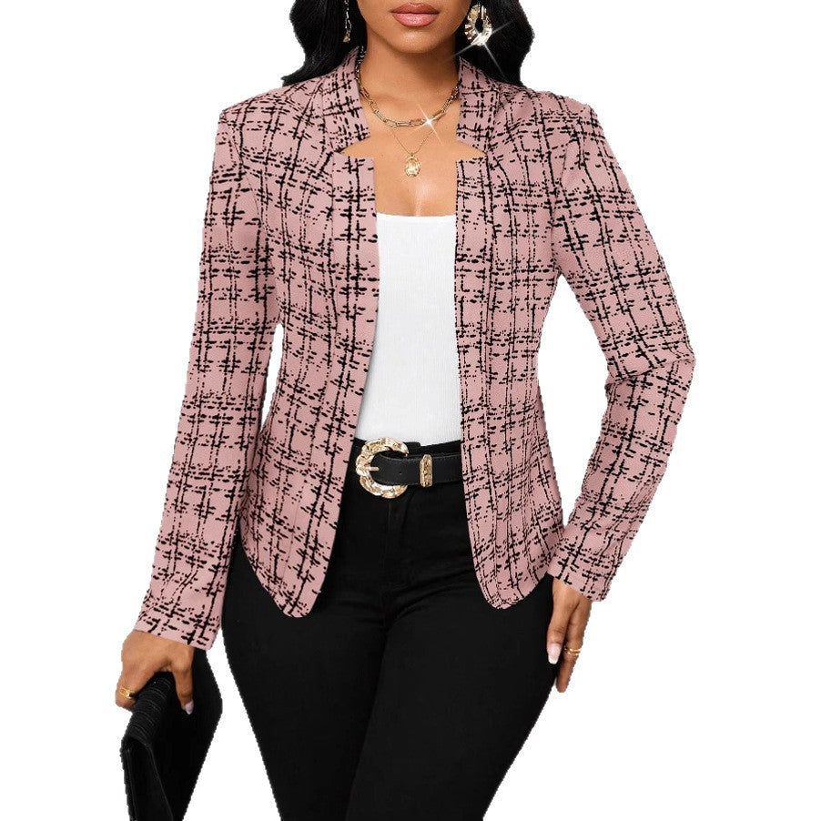 Damen raffinierte Business-Blazerjacke Heidi-Mode