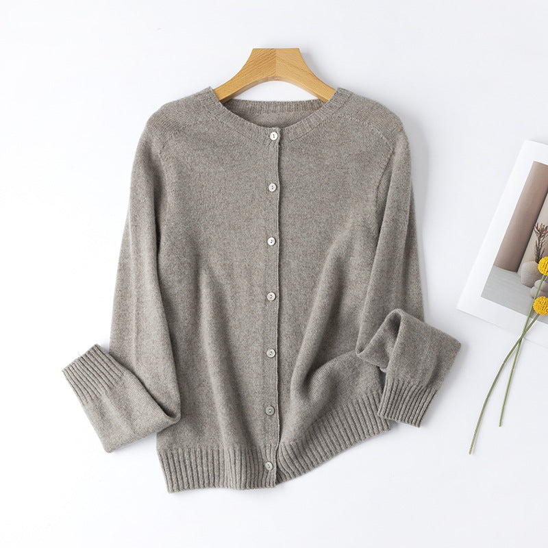 Femme Weicher Strick-Cardigan Heidi-Mode