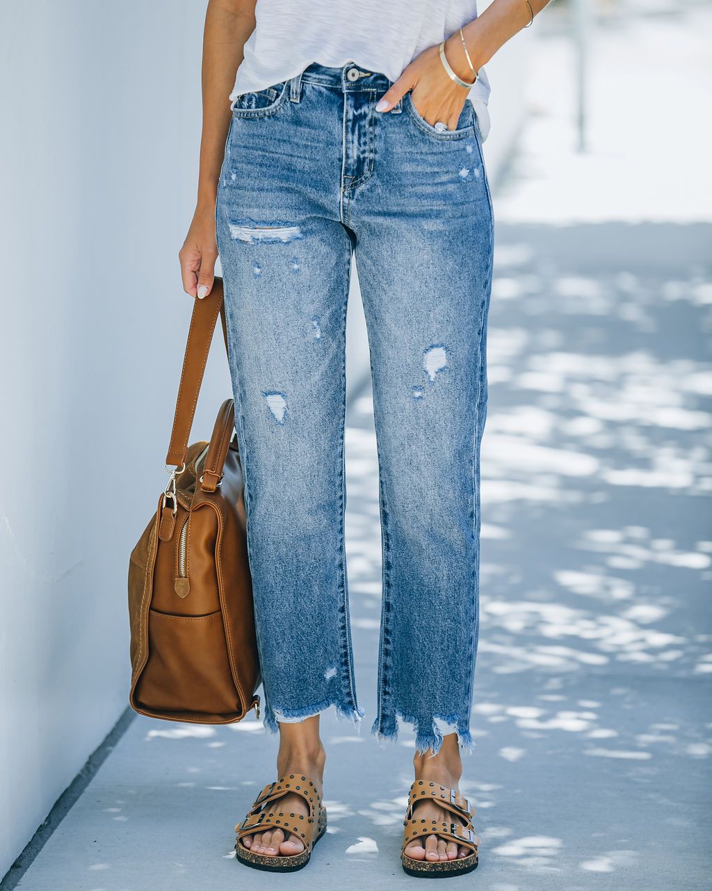 Damen Skinny High-Waist Jeans Heidi-Mode