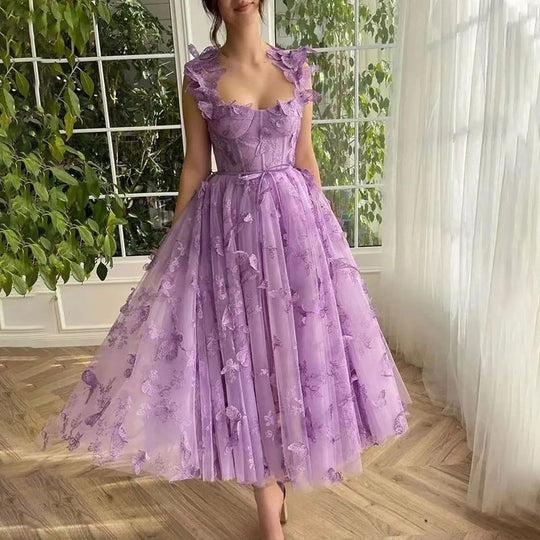 Heidi-Mode | Chic Schlitz Braut Party Strand Kleid