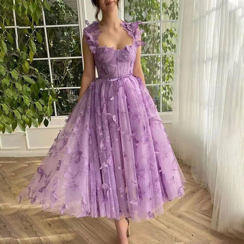 Heidi-Mode | Chic Schlitz Braut Party Strand Kleid