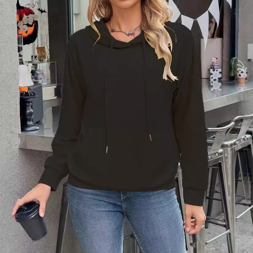 Damen Freizeit Kapuzenpullover mit bequemer Passform Heidi-Mode