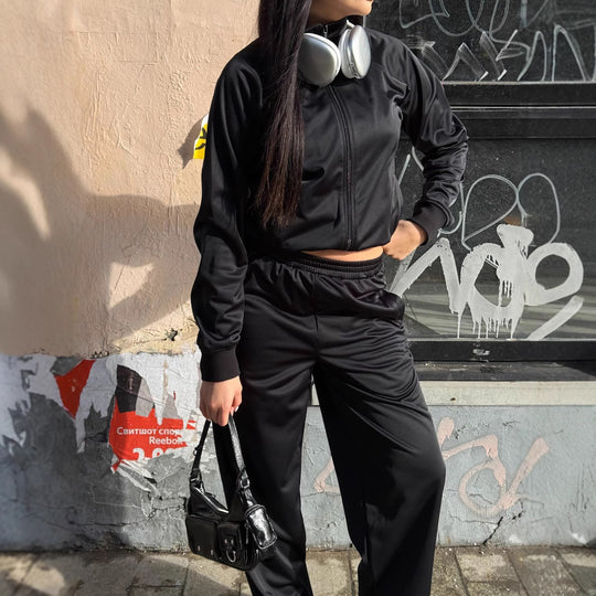 Damen Funktionsjacke und Jogginghose-Set Heidi-Mode