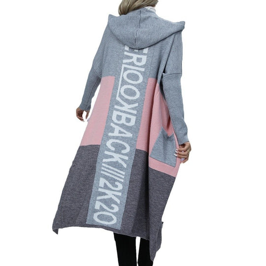 Damen lässiger Kapuzencardigan Heidi-Mode