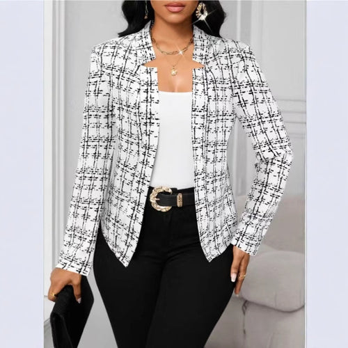 Damen raffinierte Business-Blazerjacke Heidi-Mode