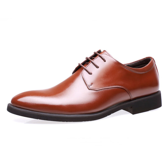 Herren polierte klassische Anzugschuhe mit ergonomischem Design Heidi-Mode