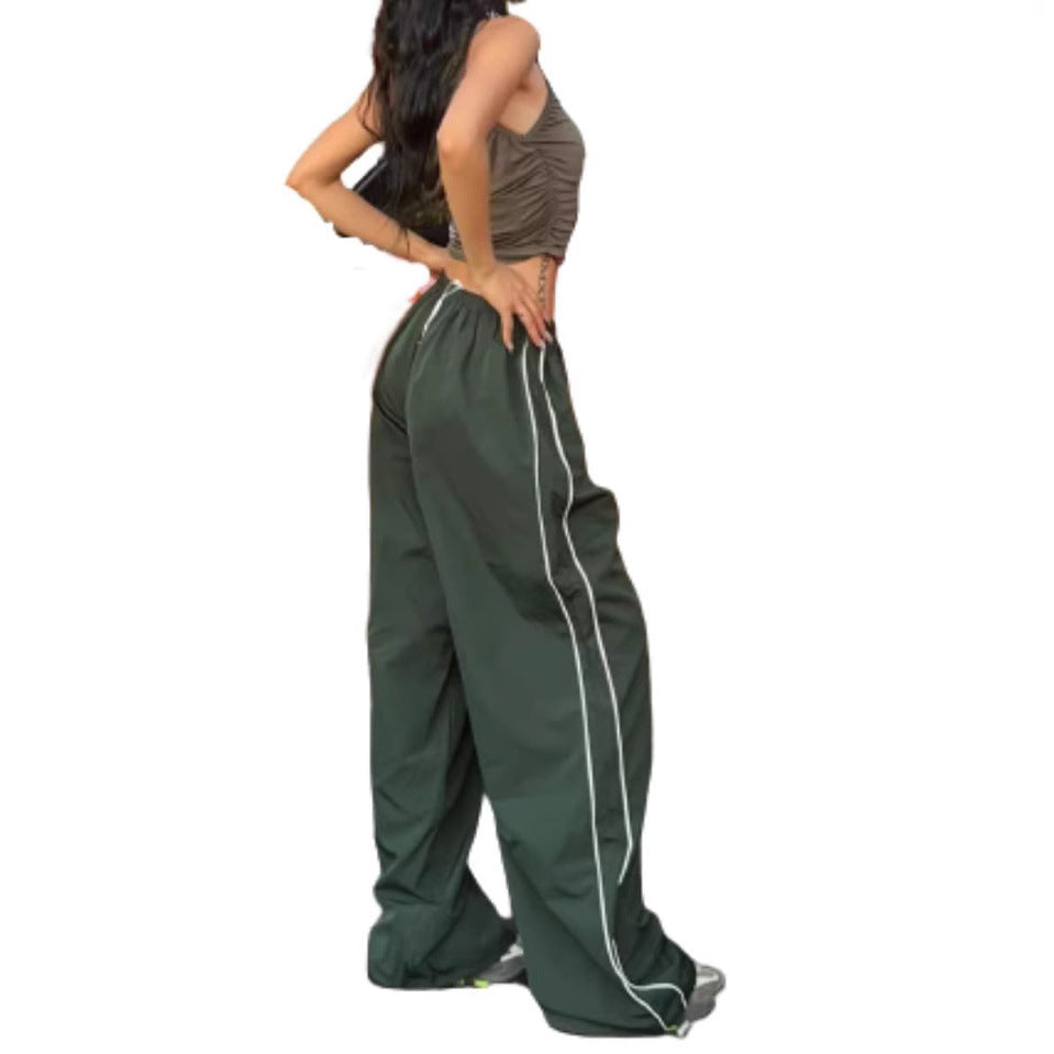 Damen Sportliche High-Waist Freizehhosen Heidi-Mode