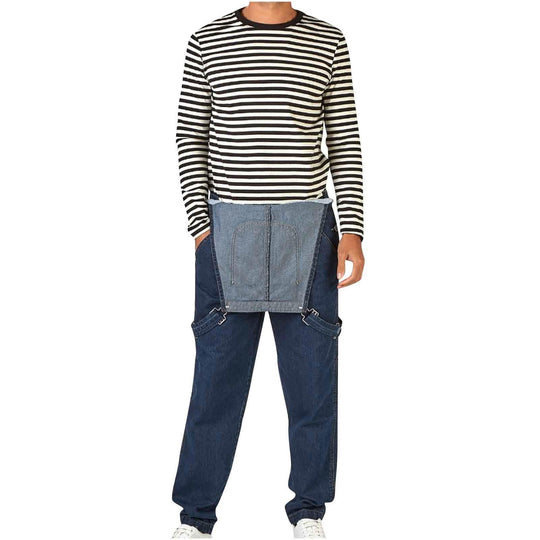 Herren Denim-Latzhose mit praktischen Taschen und modernem Schnitt Heidi-Mode