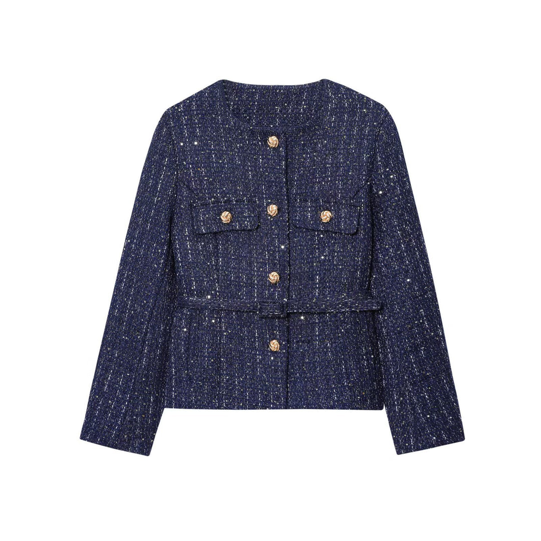 Damen trendige tweed Jacke Heidi-Mode
