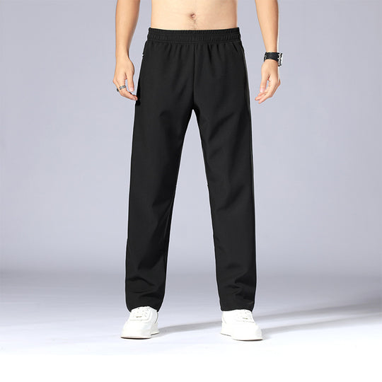 Herren Freizeit-Hose mit elastischem Bund und atmungsaktiven Eigenschaften Heidi-Mode