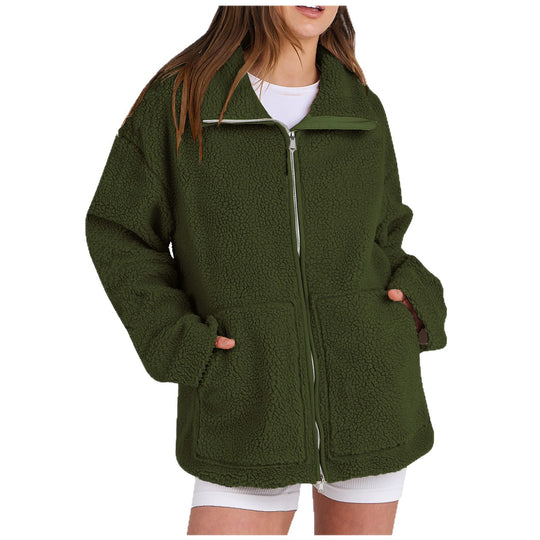 Damen Gemütlicher Fleece-Hoodie Heidi-Mode