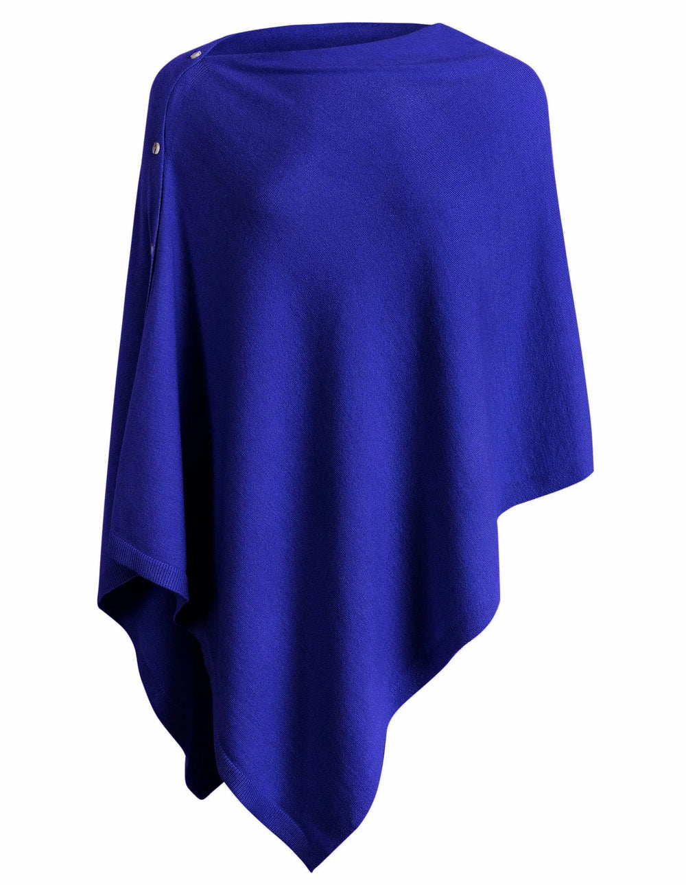 Damen vielseitiger Poncho aus hochwertiger Materialmischung Heidi-Mode