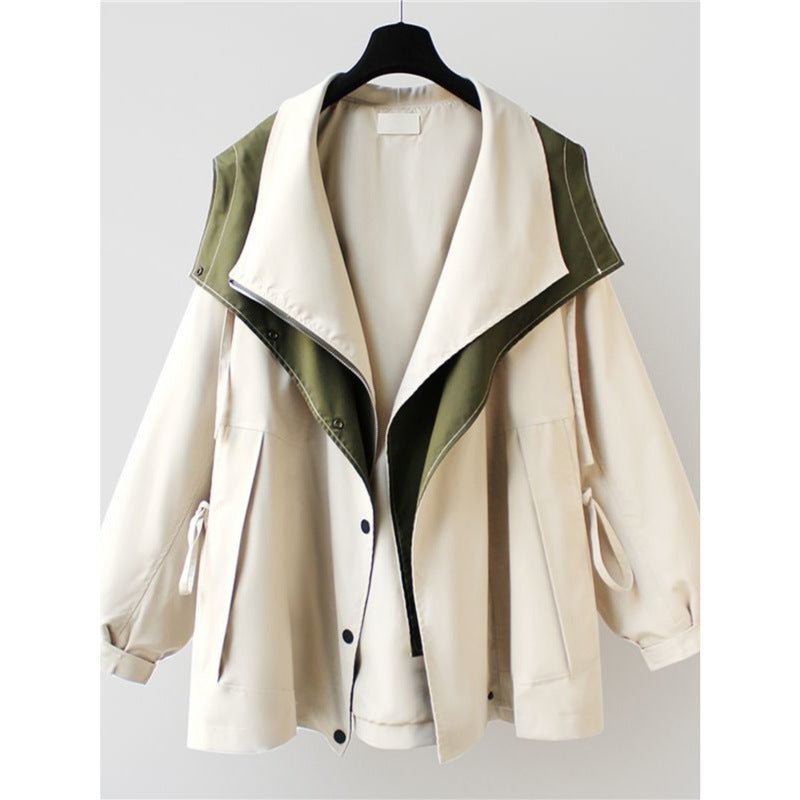 Damen multifunktionale Outdoor-Jacke mit großen Taschen und praktischen Reißverschlüssen Heidi-Mode