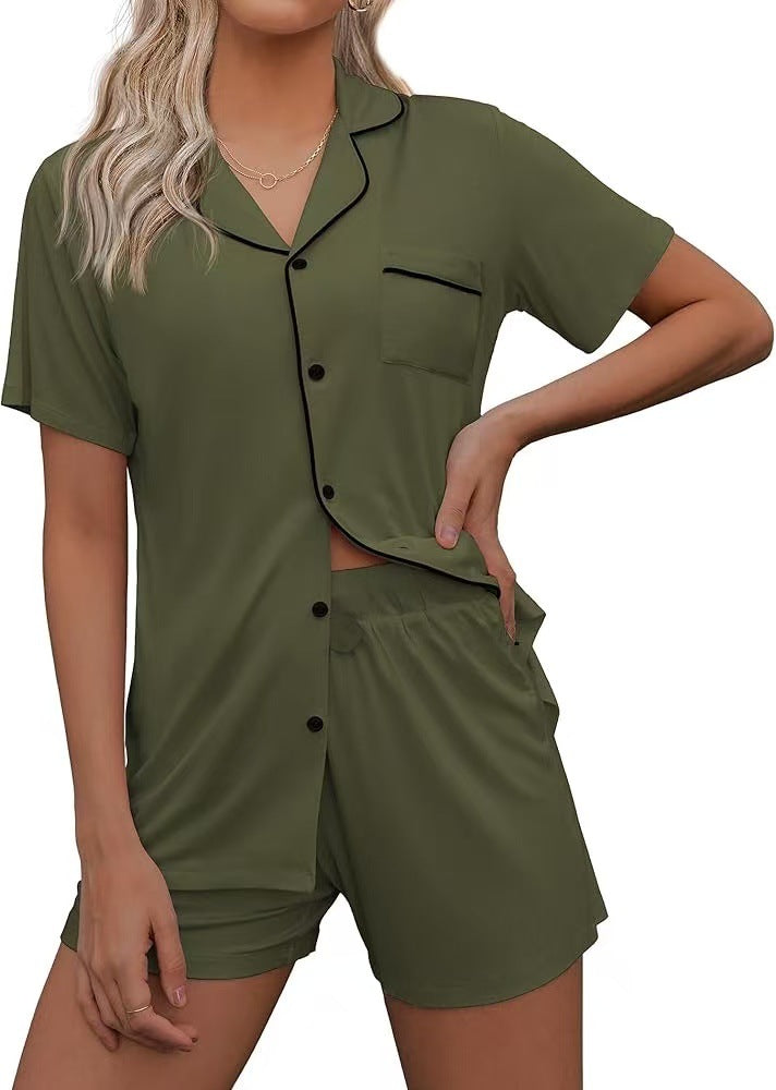 Heidi Mode | Strickjacke Revers Loungewear Set