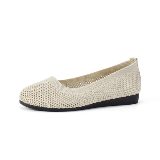 Damen bequeme Slipper aus atmungsaktivem Netzmaterial mit rutschfester Sohle Heidi-Mode