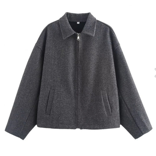 Damen lässige Steppjacke mit praktischen Taschen und elegantem Schnitt Heidi-Mode