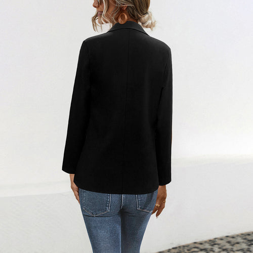 Damen Blazer mit elegantem Schnitt und praktischen Taschen Heidi-Mode