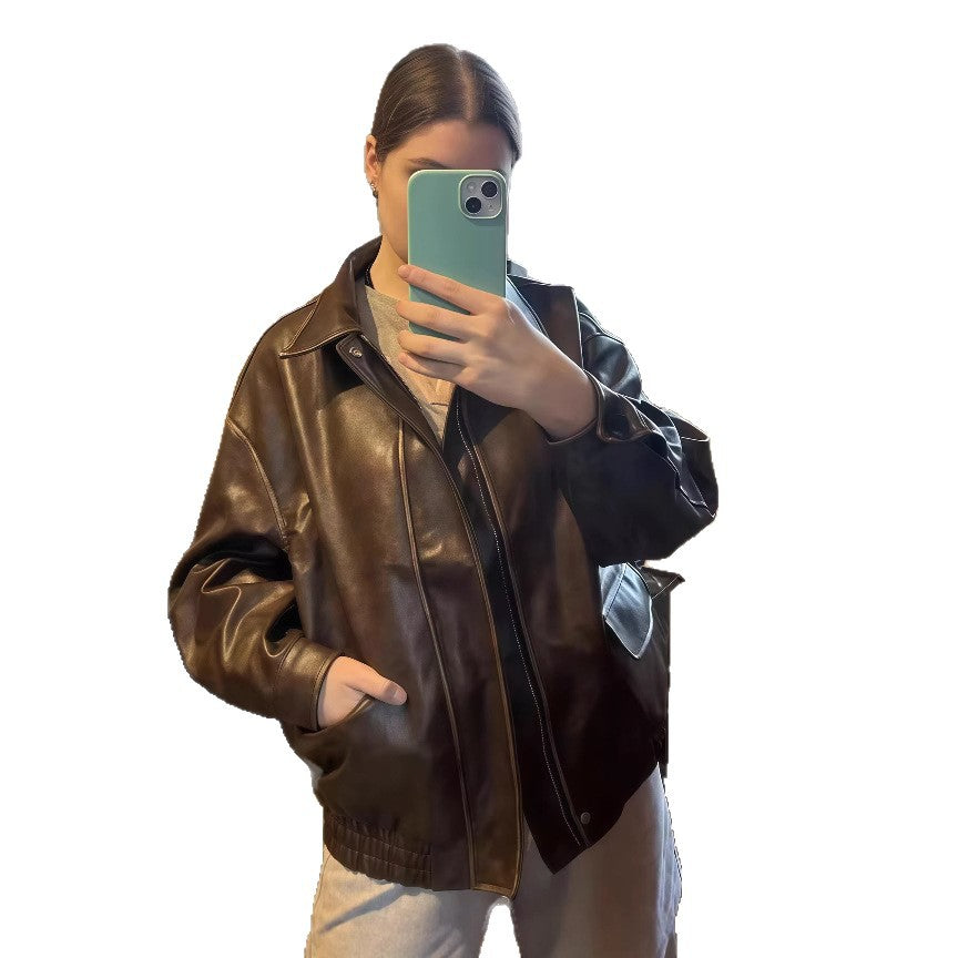 Damen jacke im Vintage-Stil mit lässigem Schnitt Heidi-Mode