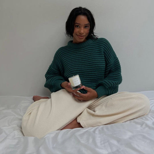 Damen lässiger Pullover im Strukturstrickdesign mit oversize Schnitt Heidi-Mode