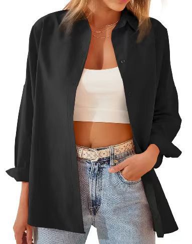 Damen lässige Hemdbluse Heidi-Mode