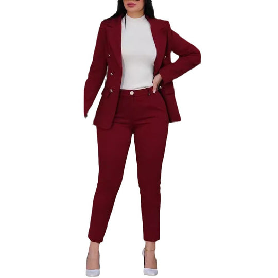 Damen Elegante und bequeme Business-Anzugkombination Heidi-Mode