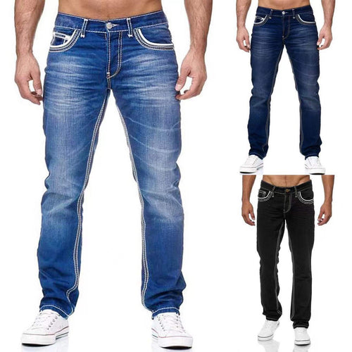 Herren Used-Style Jeans Heidi-Mode
