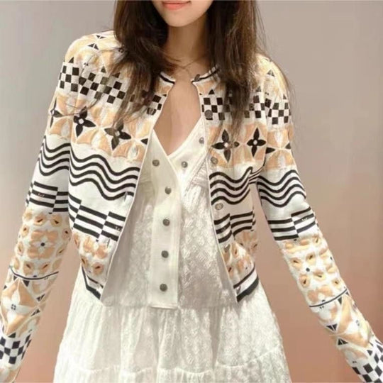 Damen modische Kurzjacke Heidi-Mode