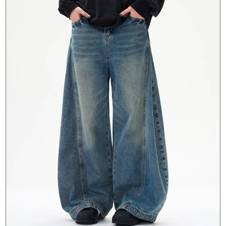 Damen Weit geschnittene Jeanshose Heidi-Mode