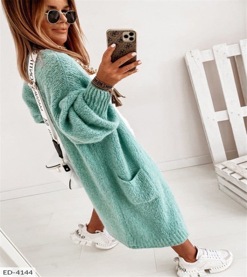 Damen Strickmantel Heidi-Mode