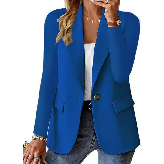 Damen Eleganter Blazer mit moderner Schnittführung Heidi-Mode