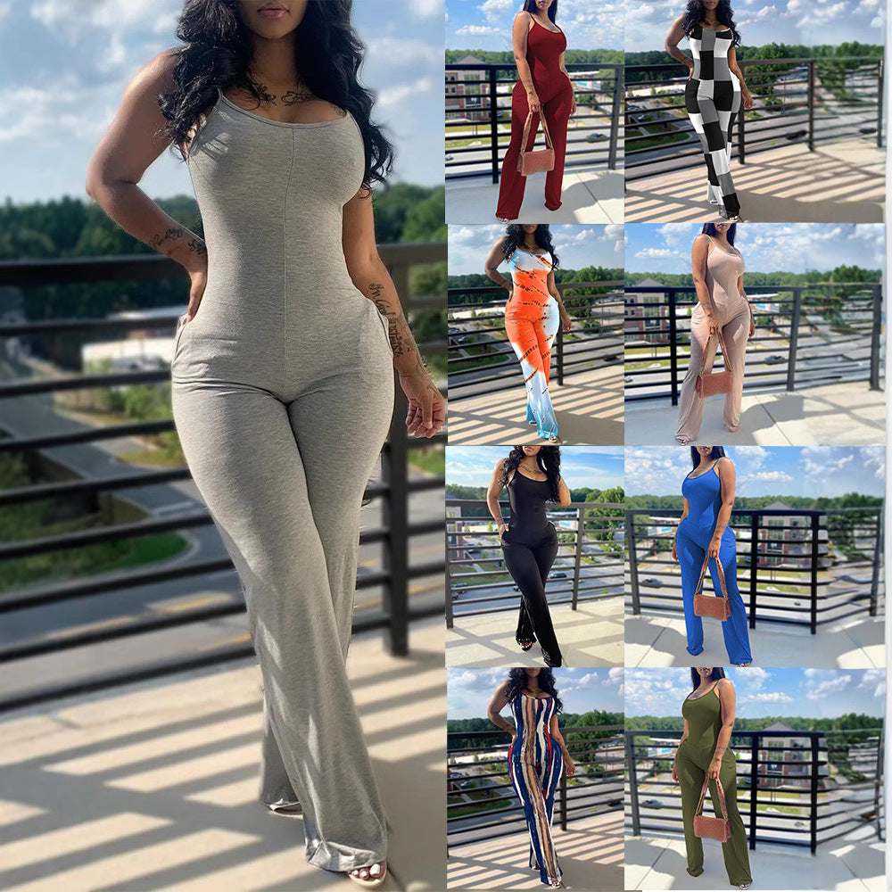 Damen Jumpsuit im modernen Streifenlook Heidi-Mode