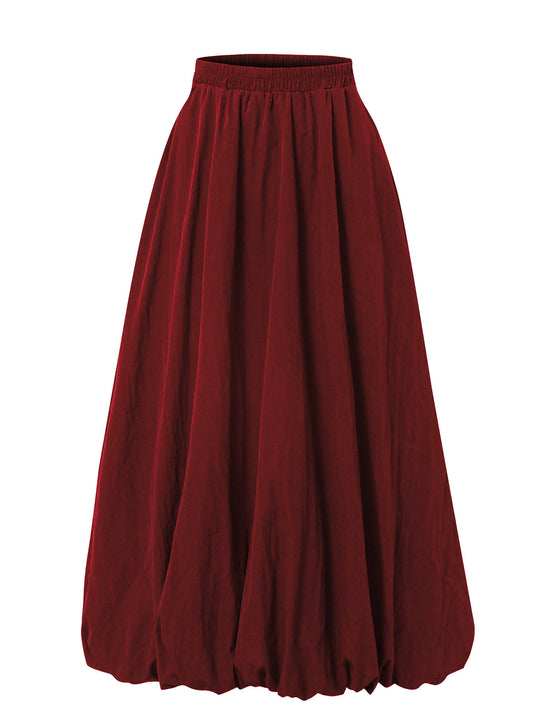 Damen luftiger Midirock Heidi-Mode