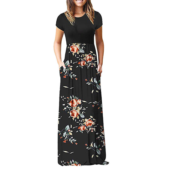 Heidi-Mode | Auffälliger Langer Rock Hot Sale Farbe Kleid