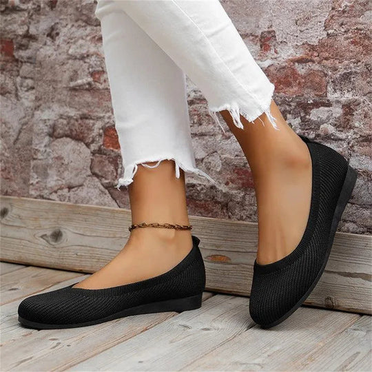 Heidi-Mode | Ballerina Flache Schuhe für Frauen