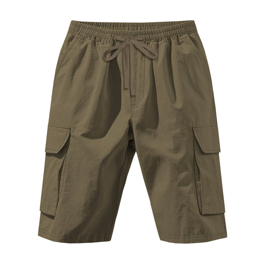 Herren Cargo-Shorts mit elastischem Bund und praktischen Seitentaschen Heidi-Mode 1757709064
