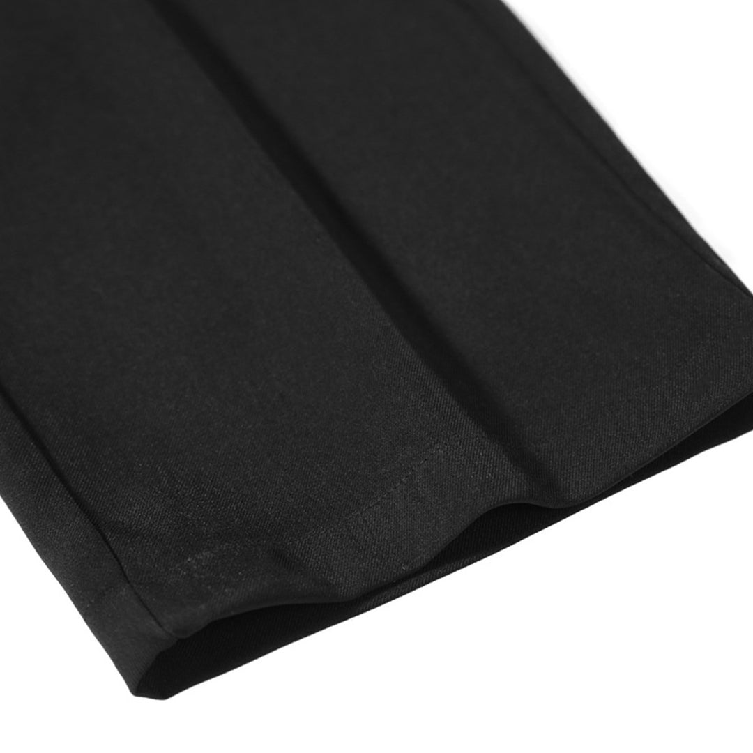Herren Elegante weite Hose mit elastischem Bund und seitlichen Eingrifftaschen Heidi-Mode
