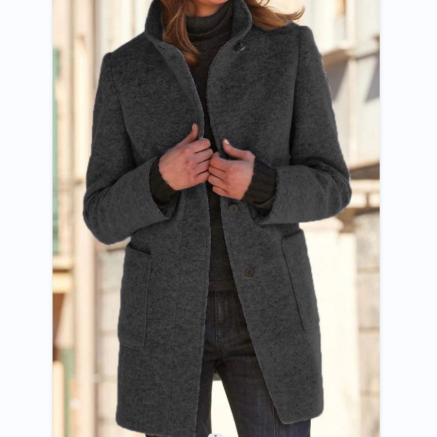 HeidiMode | Stilvoller & Eleganter Button-Down-Mantel