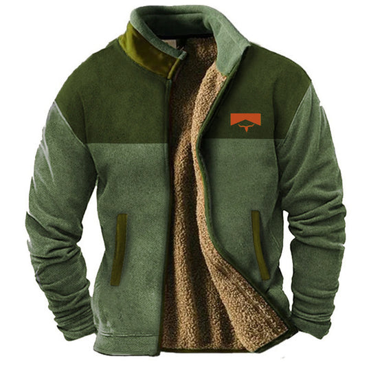 Outdoor Merino-Fleece Jacke Herren