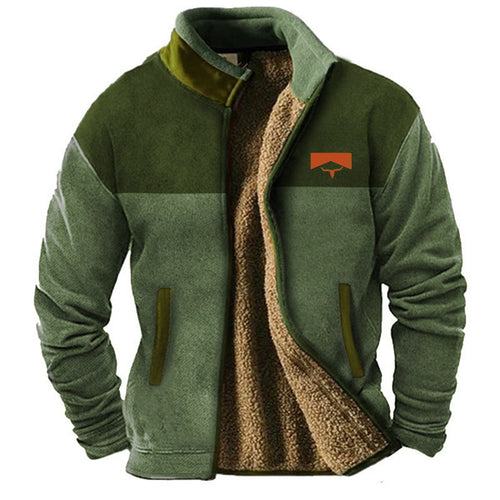 Outdoor Merino-Fleece Jacke Herren