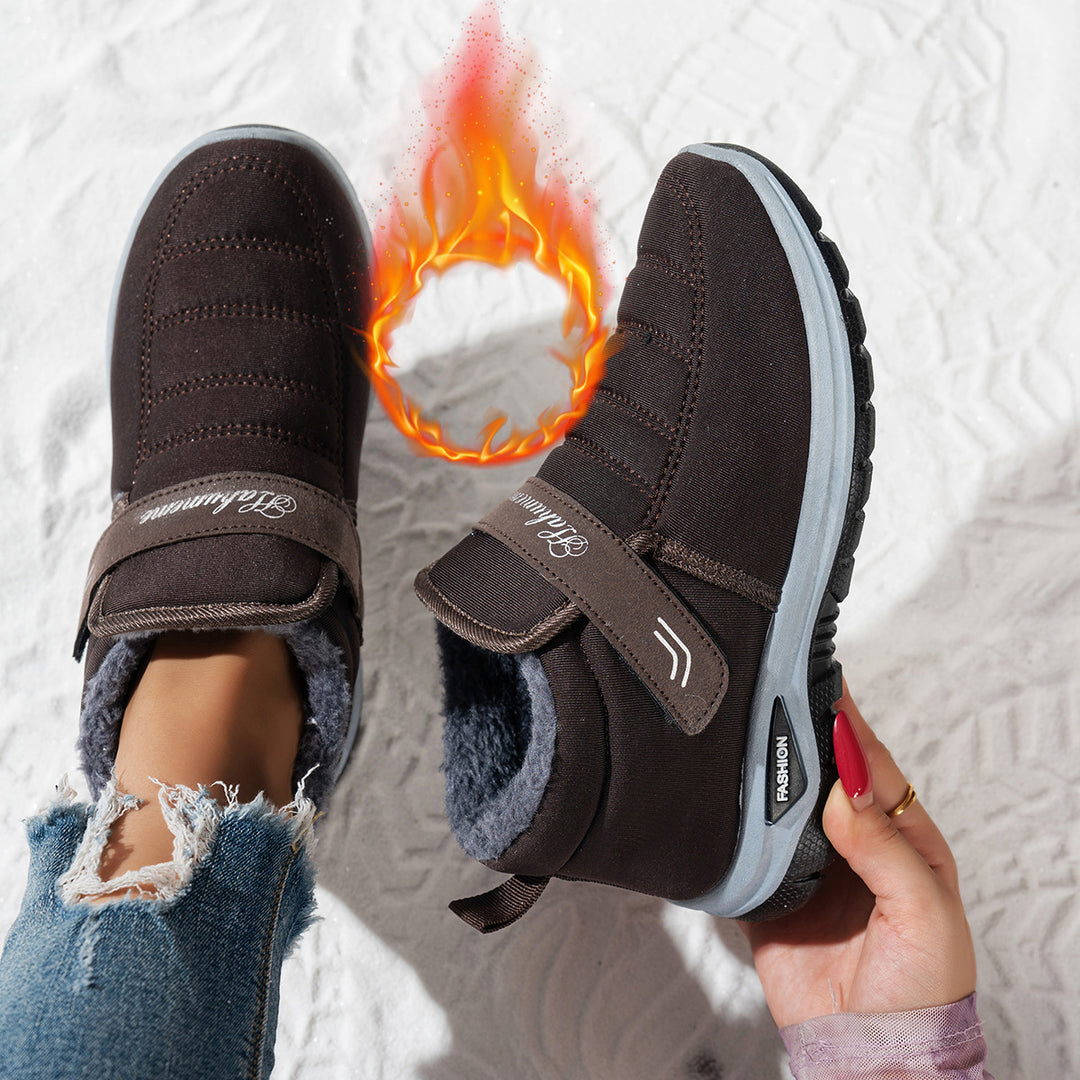 Damen Fleecegefütterte Sneaker Heidi-Mode