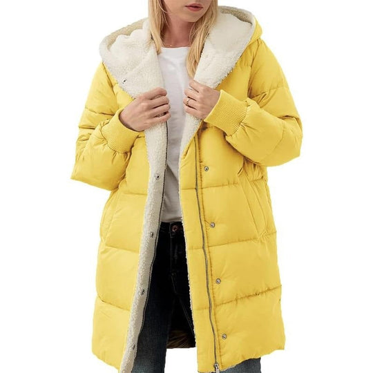 Heidi-Mode | Luxuriöse Wendbare Baumwolljacke mit Kapuze