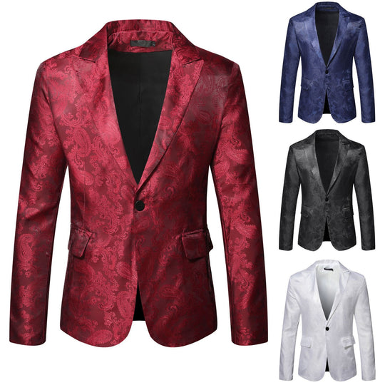 Herren eleganter Blazer mit Paisleymuster Heidi-Mode