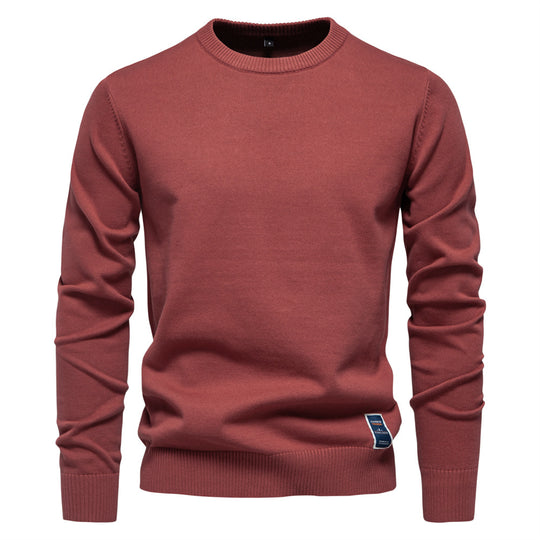 Herren Strickpullover aus hochwertiger Baumwollmischung mit angenehmer Passform Heidi-Mode