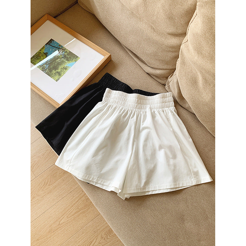 Damen bequemer und eleganter Chiffonrock mit elastischem Bund und faltigem Design Heidi-Mode