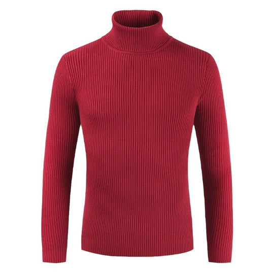 Damen Rollkragenpullover aus gehäkeltem Strick Heidi-Mode