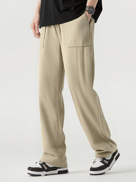 Herren Bequeme Cargo-Hose mit praktischen Taschen und elastischem Bund Heidi-Mode