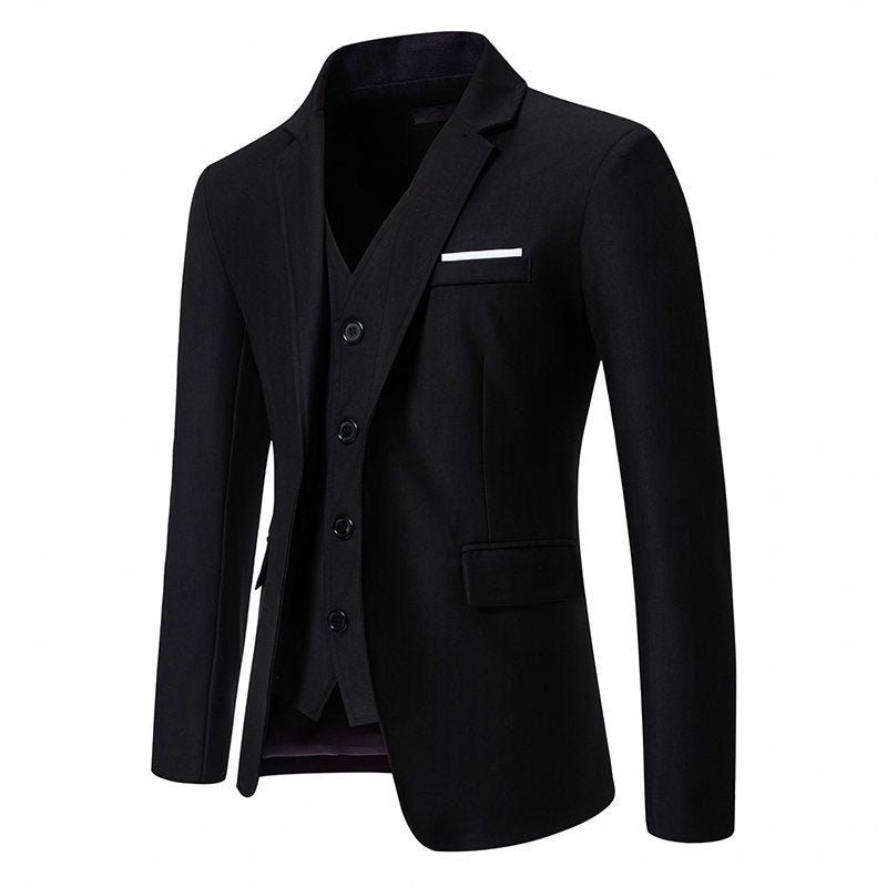 Herren Eleganter Drei-Teilig Anzug Set Heidi-Mode 1749704439