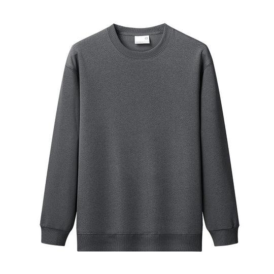 Damen lässiger Sweatshirt mit Rundhalsausschnitt Heidi-Mode