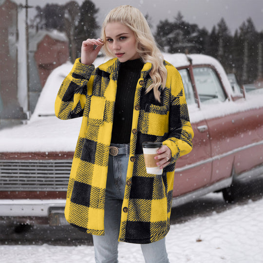 Damen Flanell-Jacke Heidi-Mode