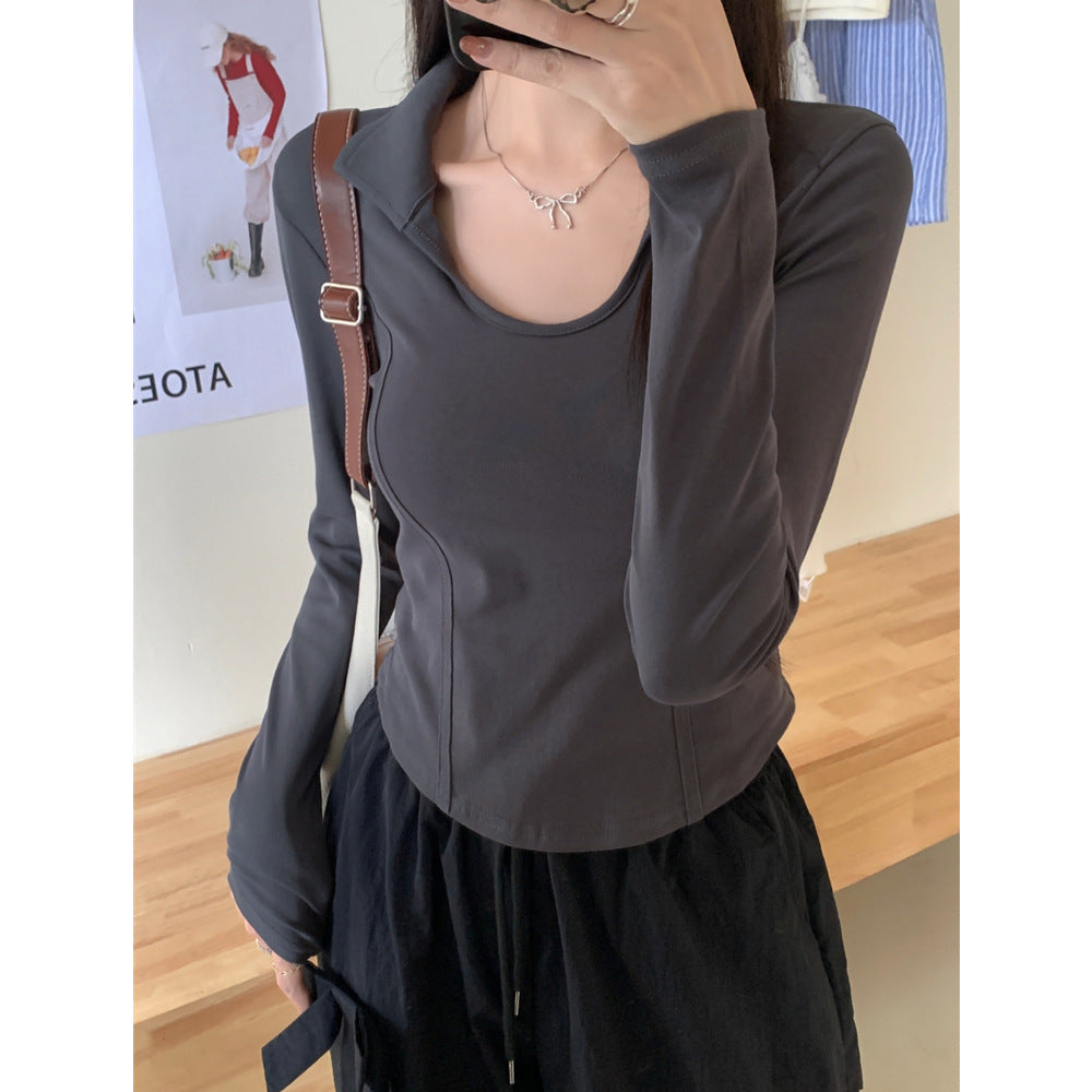Femme Fitted Langarm-Performance-Top Heidi-Mode